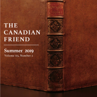 New issue of The Canadian Friend and Submissions for the Next