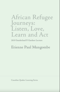 Cover of Africa Refuge Journeys by Etienne Paul Mungombe