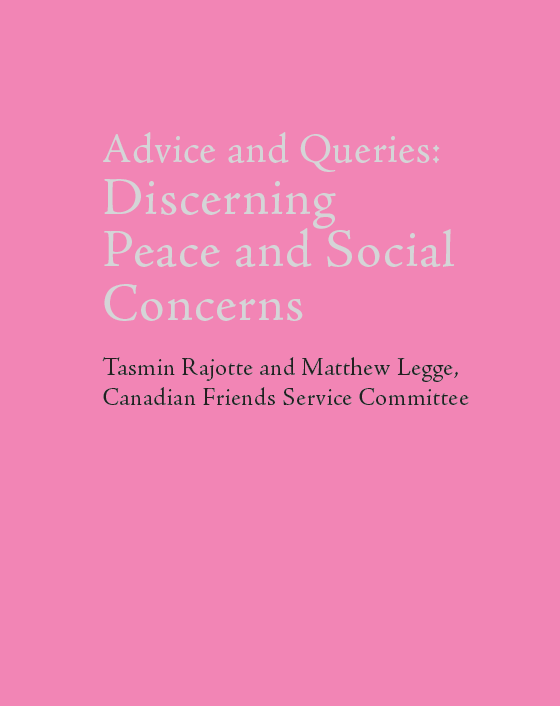 Front cover of pamphlet